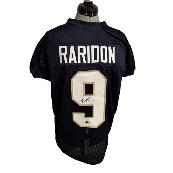 Eli Raridon Signed Notre Dame Jersey - Picture 2 of 3
